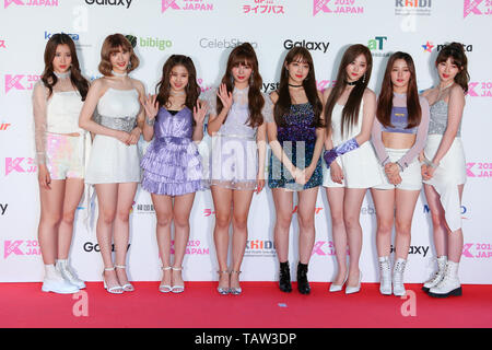 La nature, le 19 mai 2019 : K-Culture festival 'KCON JAPON 2019' au Centre de Convention Makuhari Messe à Chiba, au Japon. Credit : Pasya/AFLO/Alamy Live News Banque D'Images