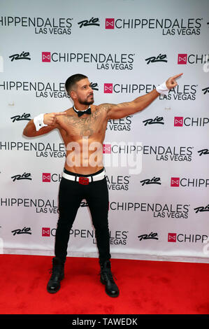 'Jersey Shore' star Vinny Guadagnino fait ses débuts en tant que célébrité des Chippendales guest host au Rio All-Suite Hotel & Casino comprend : Vinny Guadagnino Où : Las Vegas, Nevada, United States Quand : 26 Avr 2019/WENN.com DJDM Crédit : Banque D'Images