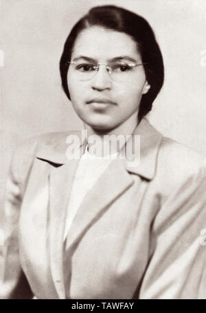 Rosa Parks, c1950. Banque D'Images