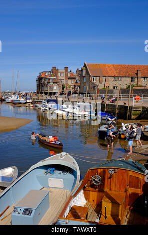 Blakeney Harbour, North Norfolk, Angleterre Banque D'Images