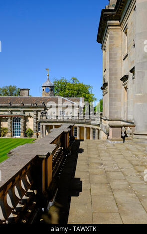 Houghton Hall, Norfolk, Angleterre Banque D'Images