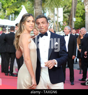 CANNES, FRANCE - 25 MAI : Sylvester Stallone assiste à la cérémonie de clôture de la 72e Festival de Cannes (Credit : Mickael Chavet/Projet Daybreak/Ala Banque D'Images