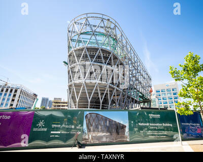 L'Université de Newcastle National Innovation bâtiment en construction, de la science Square, Newcastle upon Tyne, Tyne and Wear, Royaume-Uni Banque D'Images