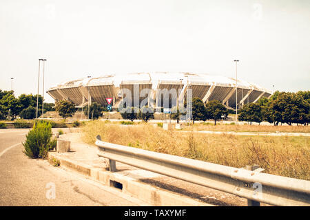 Bari Stadio San Nicola Worldcup 90 Architecture Renzo Piano Banque D'Images