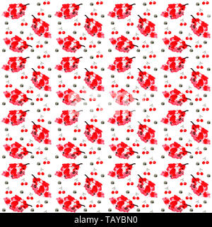 Résumé motif plume. hand drawn seamless patterns avec des plumes Banque D'Images