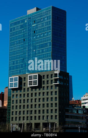Bilbao, Espagne. 13 février, 2019. Bâtiment moderne de Bilbao Banque D'Images