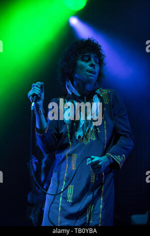 Chanteur Josh Kiszka - Greta Van Fleet à Toronto, Canada Banque D'Images