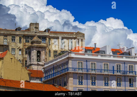 Les bâtiments modernes à Lisbonne, Portugal Banque D'Images