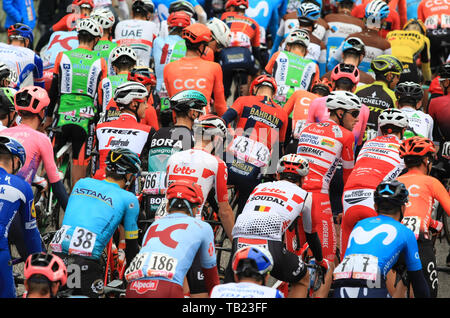 Anterselva Antholz, Italie,. 29 mai 2019, Commezzadura (Val di Sole) à Anterselva Antholz, Italie, ; Giro D Italia cycling tour stade 17 ; les cyclistes au début à Commezzadura : Action Crédit Plus Sport Images/Alamy Live News Crédit : Action Plus de Sports/Alamy Live News Banque D'Images