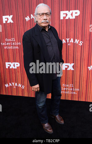 Hollywood, États-Unis. 29 mai, 2019. HOLLYWOOD, LOS ANGELES, CA, USA - Mai 29 : Edward James Olmos arrive à l'événement de FX'S FYC 'Mayans' tenue à NeueHouse Hollywood le 29 mai 2019 à Hollywood, Los Angeles, Californie, États-Unis. (Photo de Rudy Torres/Image Crédit : Agence de Presse) L'agence de presse Image/Alamy Live News Banque D'Images