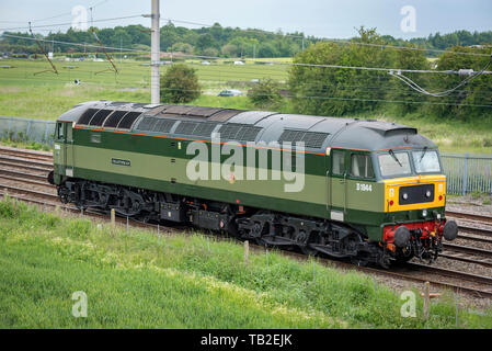 D1944 locomotive diesel à Winwick Artisan Banque D'Images