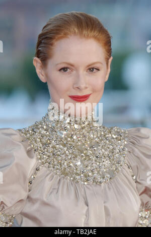 25 mai 2019 - Cannes, France - CANNES, FRANCE - 25 MAI : Emily Beecham, lauréat du prix de la meilleure actrice pour son rôle dans ''joe'' assiste à une séance de photos pour la Palme d'or lors de la 72e assemblée annuelle du Festival du Film de Cannes le 25 mai 2019 à Cannes, France. (Crédit Image : © Frederick InjimbertZUMA Wire) Banque D'Images