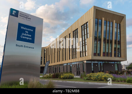 University of Nottingham Jubilee Campus. Bâtiment de fabrication avancée campus jubilee. Banque D'Images