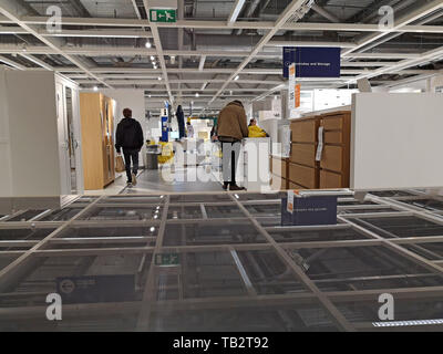 Show room chez Ikea à Coventry, Royaume-Uni, le 29 mai 2019. Banque D'Images