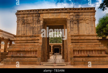 Bhoga Nandeeshwara Temple, Karnataka Banque D'Images