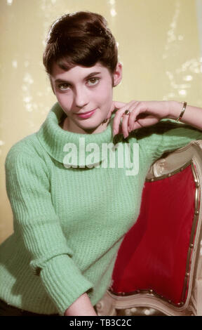 Judith, Dornys kanadische Schauspielerin und Tänzerin, Deutschland ca. 1961. Danseuse et actrice canadienne Judith Dornys, Allemagne ca. 1961. Banque D'Images