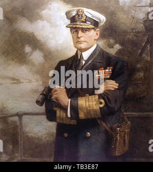 DAVID BEATTY, comte Beatty (1871-1936) officier de la Royal Navy Banque D'Images