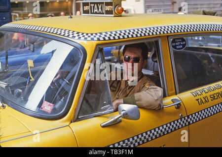 Chauffeur de taxi 1976 Columbia Pictures film avec Robert De Niro Banque D'Images