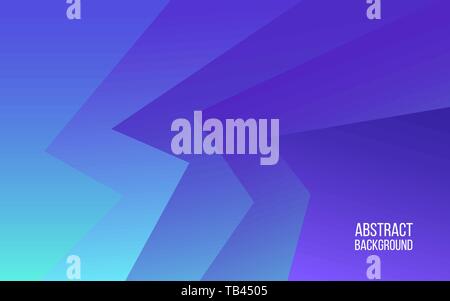 Résumé fond violet. Bleu et violet dégradé de formes. Toile moderne pour site web, brochure. Abstract design. Vector illustration. Illustration de Vecteur
