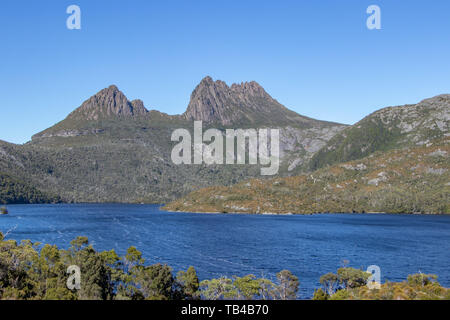 Cradle Mountain et Dove Lake, New Caledonia Banque D'Images