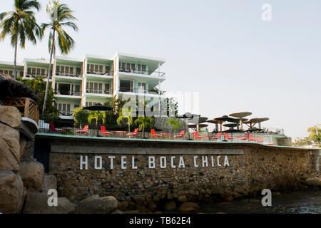 Grupo Habita plus récent de l'hôtel Boca Chica à Acapulco, Guerrero, Mexique Banque D'Images