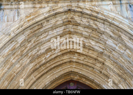 Détails de l'extérieur du monastère de Alcobaça, district de Leiria Portugal Le Monastère de Santa Maria d'Alcobaça (Alcobaca monastery) en Portu Banque D'Images