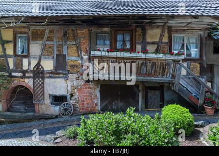 Ancienne ferme dans la Forêt Noire, près de Gengenbach, Baden-Wurttemberg, Allemagne Banque D'Images