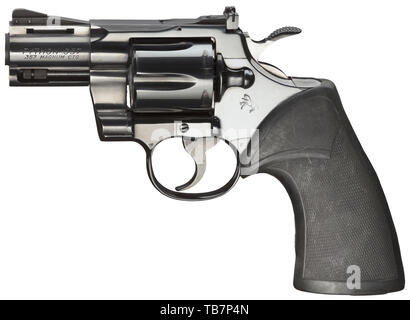 Les armes légères, revolver Colt Python, 1955 modèle, calibre .357 Magnum, Additional-Rights Clearance-Info-Not-Available- Banque D'Images