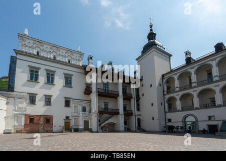 Vilnius, Lituanie. Mai 2019. La cour du palais des Grands-ducs de Lituanie Banque D'Images