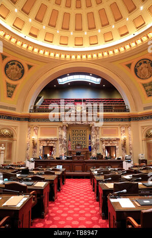 Sénat du Minnesota au Minnesota State Capitol.Saint Paul.Minnesota.USA Banque D'Images