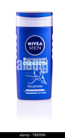 Chisinau, Moldova le 28 janvier 2017 : bouteille de shampoing Nivea for Men Banque D'Images