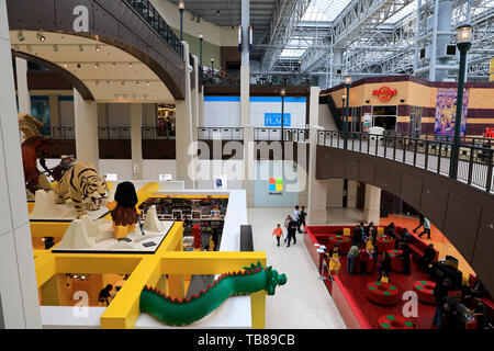 Lego store dans le centre commercial Mall of America.Bloomington.Minnesota.USA Banque D'Images