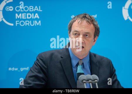 Bonn, Allemagne. 27 mai, 2019. Laudator Misha GLENNY, la liberté de parole à la Deutsche Welle Global Media Forum 27.05.2019 Changement de pouvoirs, à Bonn | Conditions de crédit dans le monde entier : dpa/Alamy Live News Banque D'Images