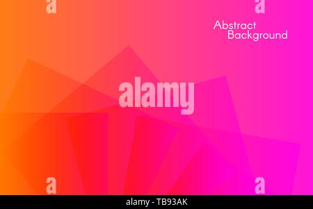 Résumé fond couleur. Minimaliste. Les formes géométriques sur fond lumineux. Vector illustration pour la bannière, affiche, web. Illustration de Vecteur