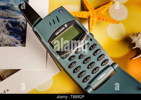 Classic Phone Ericsson T28 Banque D'Images