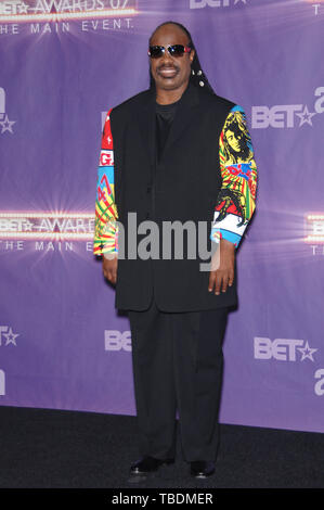 LOS ANGELES, CA. 27 juin 2007 : Stevie Wonder au BET Awards 2007 Au Shrine Auditorium, Los Angeles. © 2007 Paul Smith / Featureflash Banque D'Images