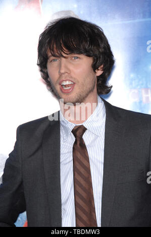 LOS ANGELES, CA. 28 mars 2007 : Jon Heder au Los Angeles premiere de "Blades of Glory" au Grauman's Chinese Theatre, à Hollywood. © 2007 Paul Smith / Featureflash Banque D'Images