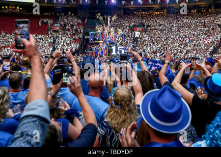 Amsterdam, Pays-Bas. 31 mai, 2019. AMSTERDAM, 31-05-2019, Johan Cruijff ArenA, animation, Toppers in concert 2019 heureux anniversaire. Credit : Pro Shots/Alamy Live News Banque D'Images