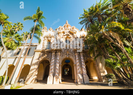 Casa del Prado dans Balboa Park, San Diego Banque D'Images