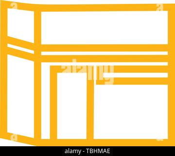 La Mecque Kaaba Sharif icône - vector Illustration de Vecteur