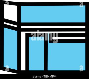 La Mecque Kaaba Sharif icône - vector Illustration de Vecteur