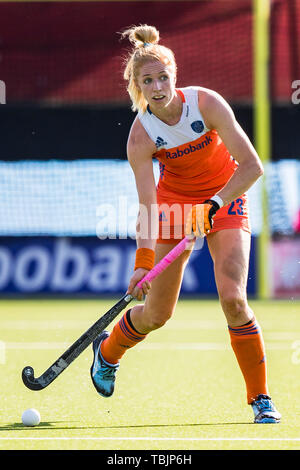 Eindhoven, Pays-Bas. 01 Juin, 2019. EINDHOVEN, FIH Pro League 2019, le hockey mesdames, 01-06-2019, SC Oranje - Rood, Pays-Bas dvd Margot van Geffen : Crédit Photos Pro/Alamy Live News Banque D'Images