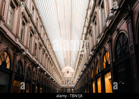 Des galeries royales Saint Hubert à Bruxelles, Belgique Banque D'Images