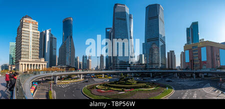 Bague Perle de Lujiazui Island Banque D'Images