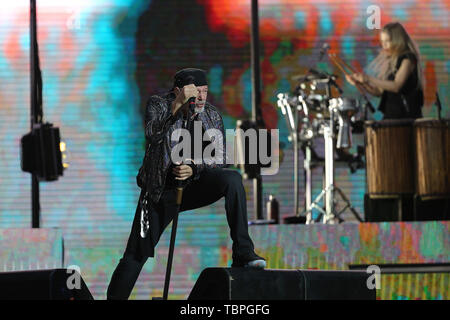 Milan, Italie. 09Th Juin, 2019. concert Vasco Rossi San Siro Milan #  vascononstoplive19 : Crédit Photo Agency indépendante/Alamy Live News Banque D'Images