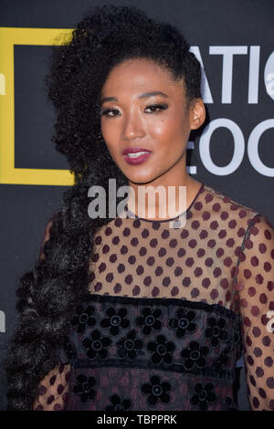 Los Angeles, United States. 09Th Juin, 2019. LOS ANGELES, CALIFORNIE, USA - 02 juin : Judith Hill arrive à la National Geographic's lice Showcase qui a eu lieu au Théâtre grec le 2 juin 2019 à Los Angeles, Californie, États-Unis. ( Photo : Agence de Presse Image/Alamy Live News Banque D'Images