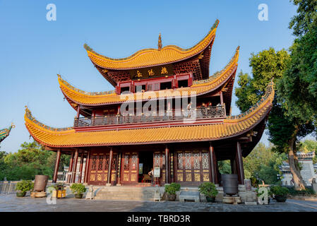 Quatre bâtiments célèbres dans la région de Jiangnan, Yueyanglou, Province du Hunan. Banque D'Images