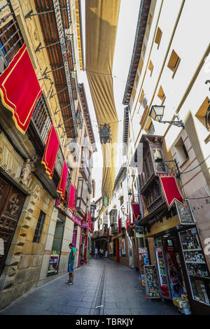 Vue de la ville de Tolède county de l'Espagne dans la province de Tolède, communauté autonome de Castille-La Manche, en Espagne. (PHOTO : VANESSA CARVALHO/BRA Banque D'Images