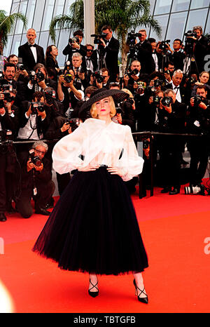 Festival du Film de Cannes 22er mai, lors d'un Photoocall pour le film IL ÉTAIT UNE FOIS À HOLYWOOD Fashion model Elle Fanning . Banque D'Images