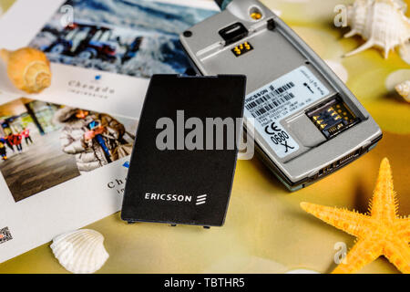 Classic Phone Ericsson T28 Banque D'Images